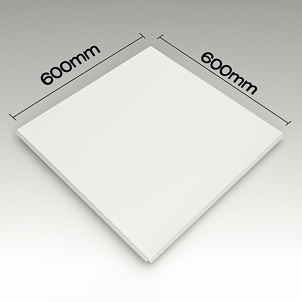 تایل آلومینیومی ساده سقفی ۶۰×۶۰